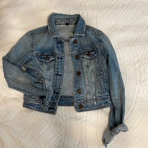 Cropped Jean Jacket - AE